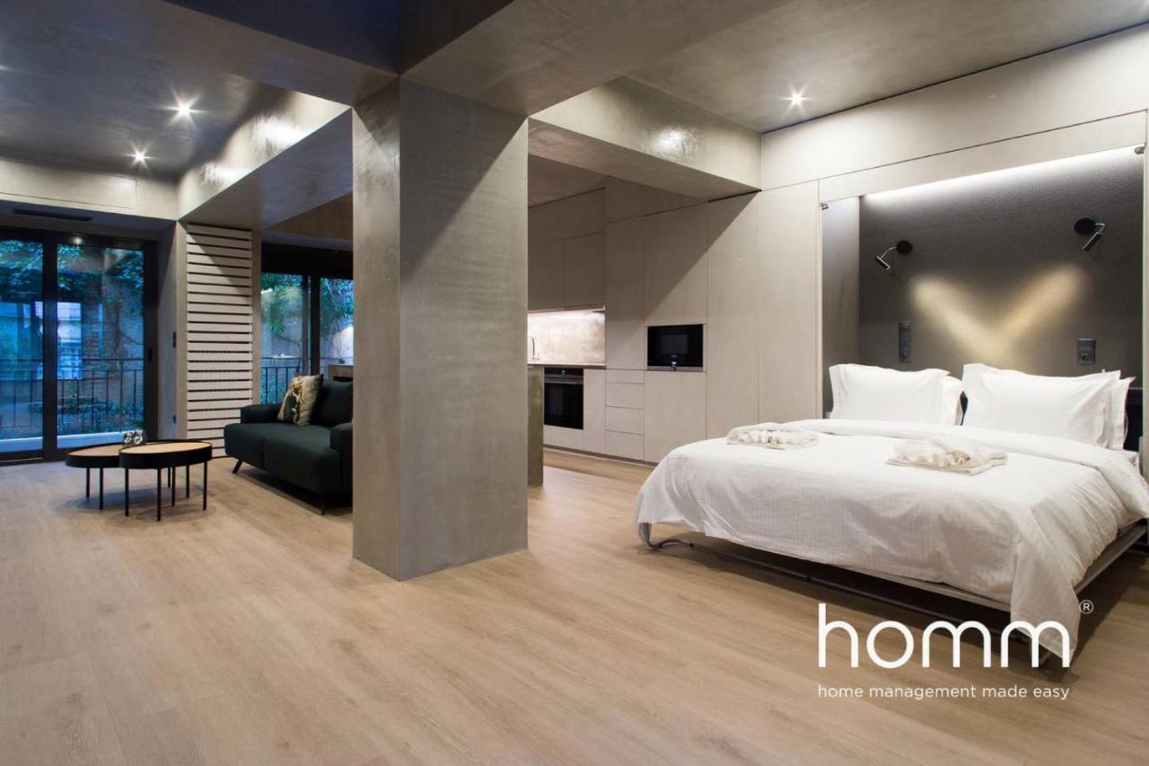 Unique Urban Homm Studio In Piraeus, Alkiviadou Apartman Kültér fotó