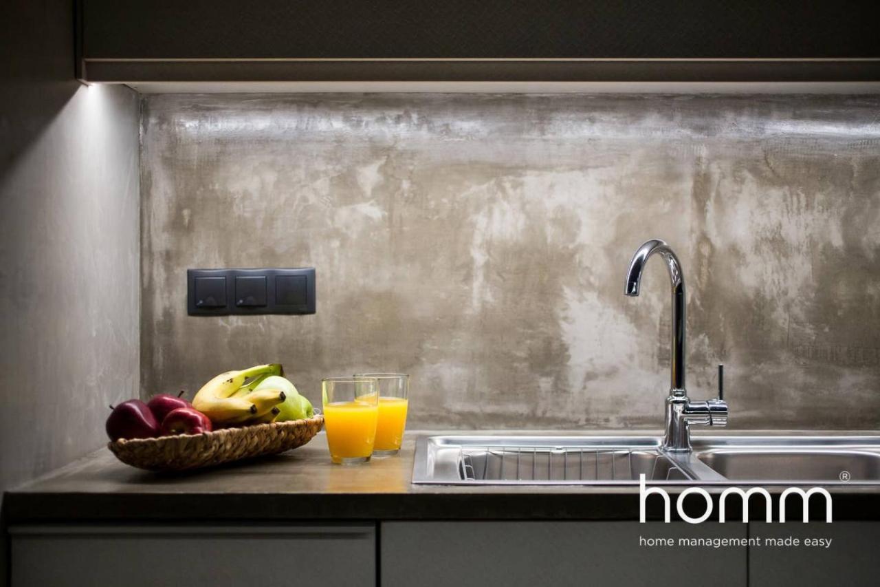 Unique Urban Homm Studio In Piraeus, Alkiviadou Apartman Kültér fotó