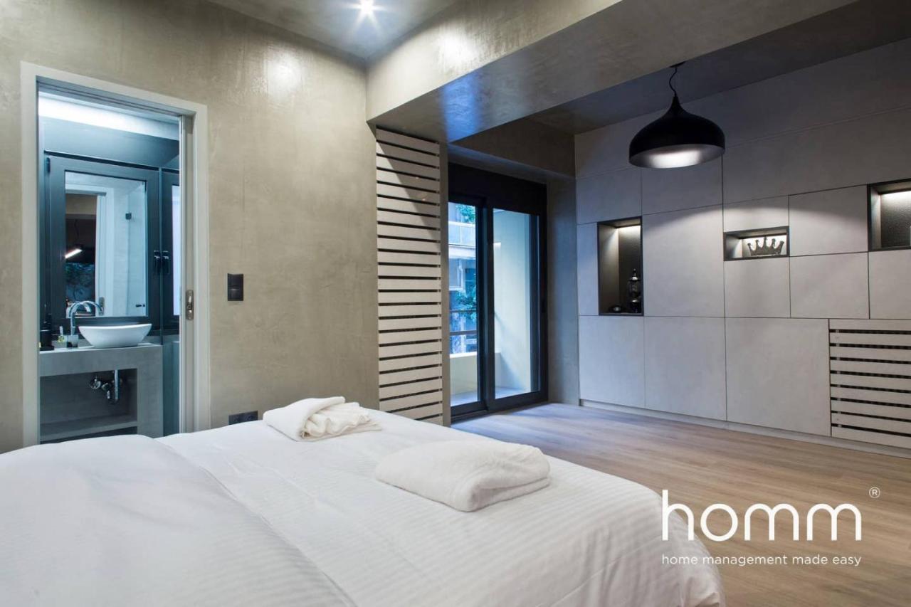 Unique Urban Homm Studio In Piraeus, Alkiviadou Apartman Kültér fotó