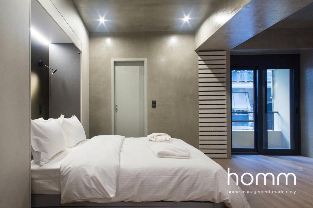 Unique Urban Homm Studio In Piraeus, Alkiviadou Apartman Kültér fotó