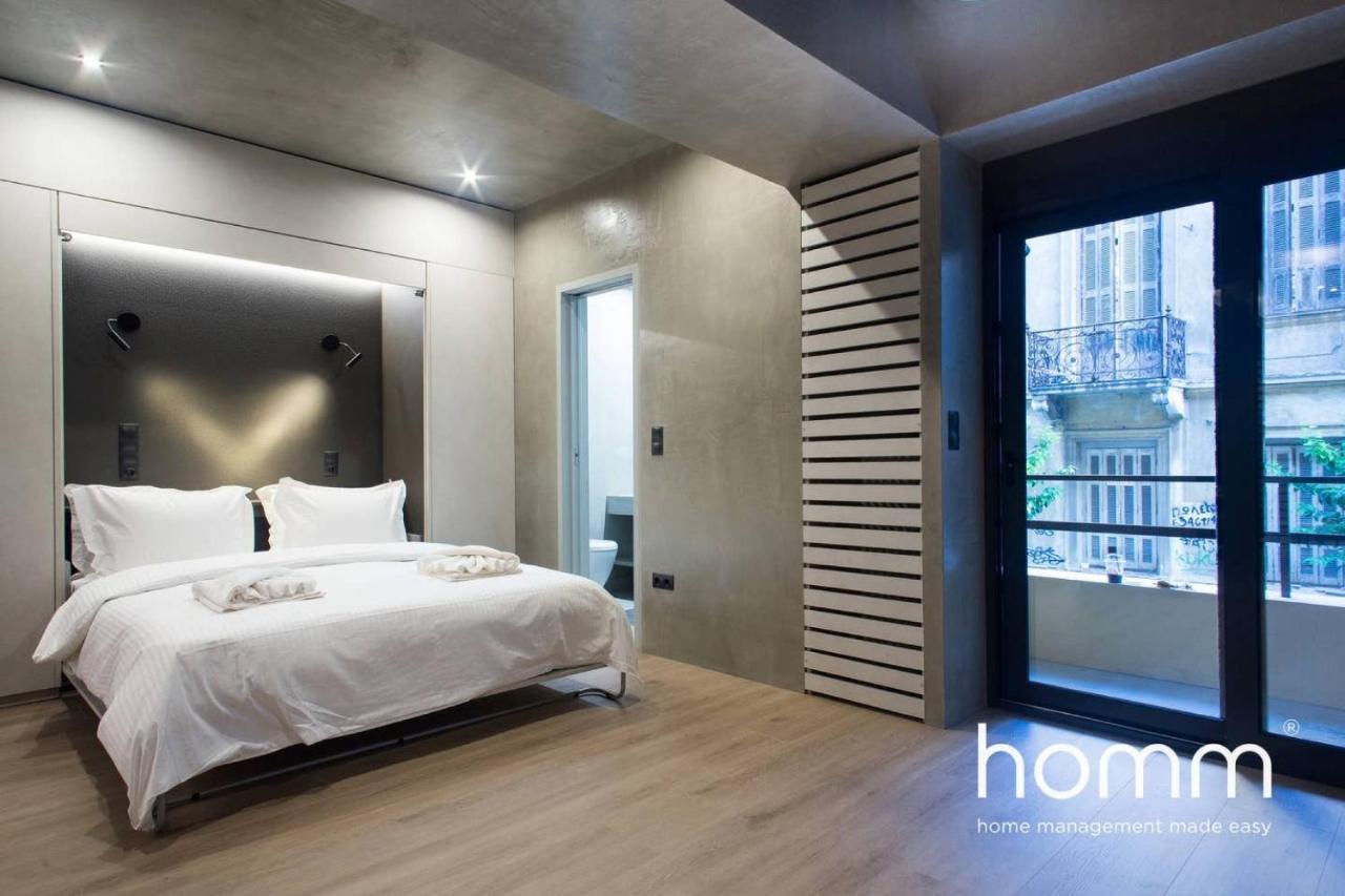 Unique Urban Homm Studio In Piraeus, Alkiviadou Apartman Kültér fotó