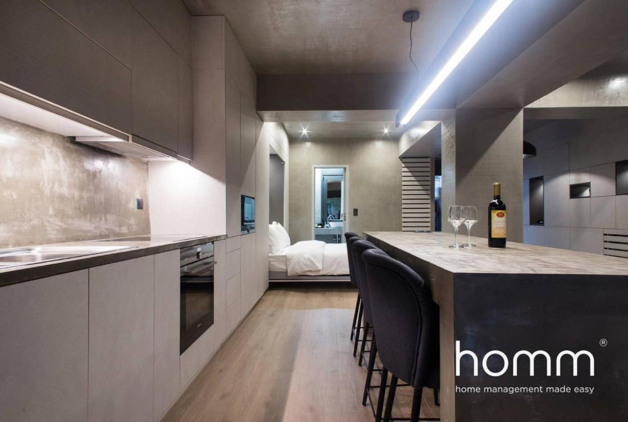 Unique Urban Homm Studio In Piraeus, Alkiviadou Apartman Kültér fotó